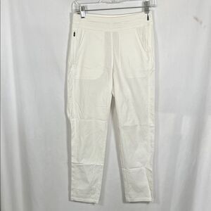 QOR Cotton Blend Pants White size 2